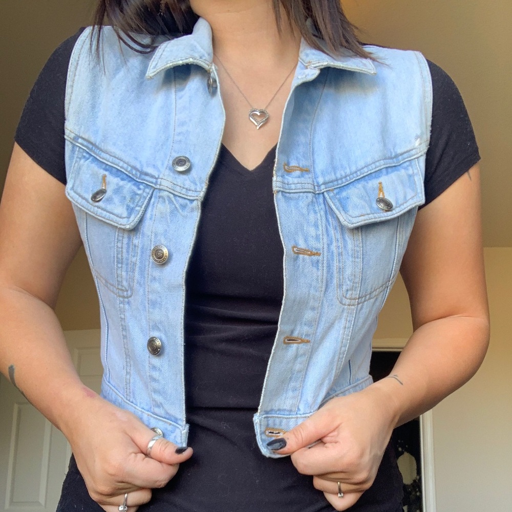 Authentic Vintage Real Ellemenno Jean Vest